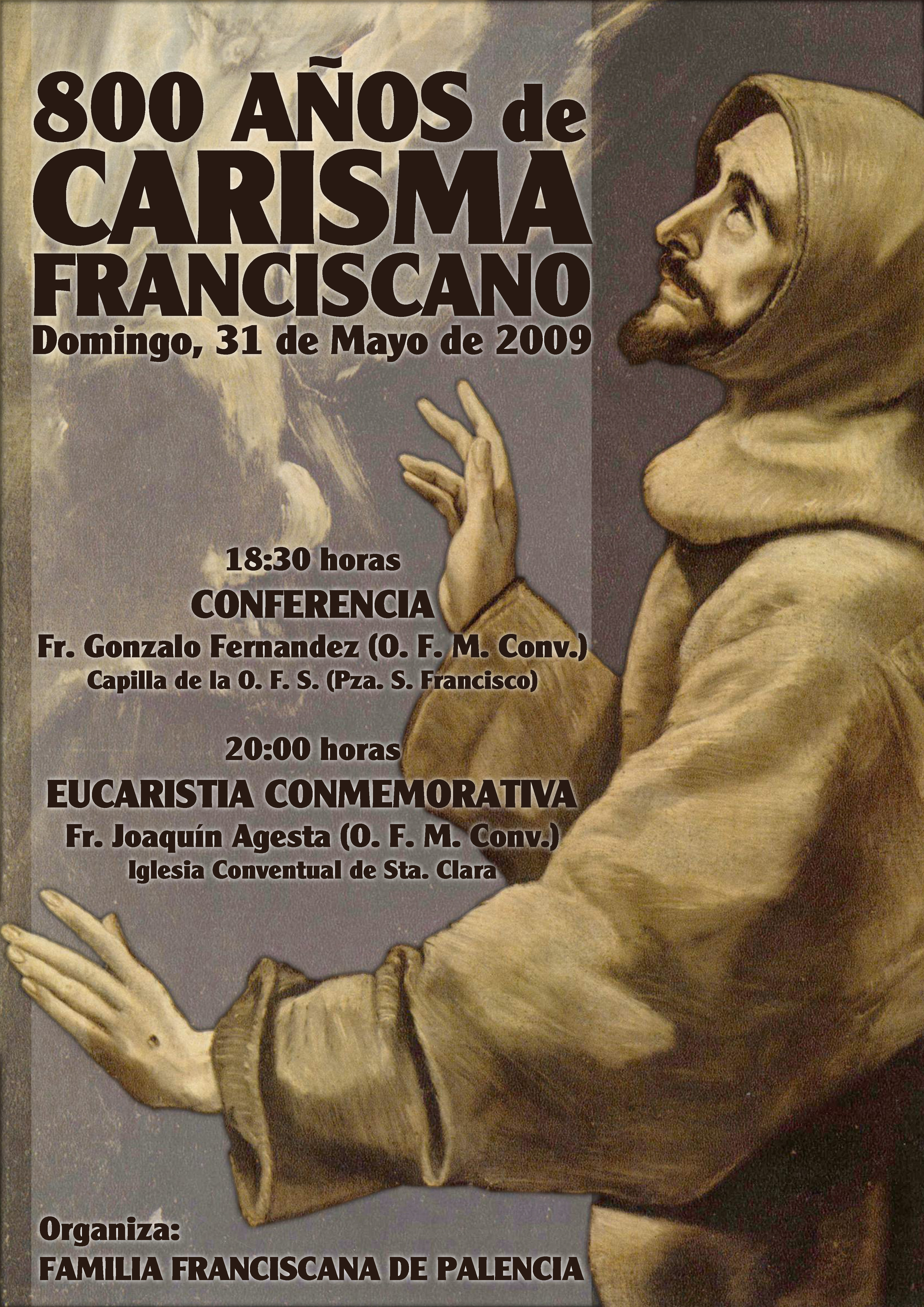 Portada de 2009 800 Años Carisma Franciscano